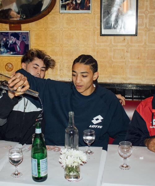 LOTTO（ロット）の「LOTTO　CLASSIC BIG LOGO PULLOVER（スウェット・メンズ・グレー/ブラック/ネイビー・MEDIUM/LARGE/X-LARGE）」の6枚目の写真