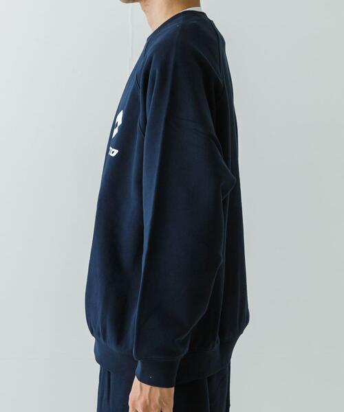 LOTTO（ロット）の「LOTTO　CLASSIC BIG LOGO PULLOVER（スウェット・メンズ・グレー/ブラック/ネイビー・MEDIUM/LARGE/X-LARGE）」の8枚目の写真