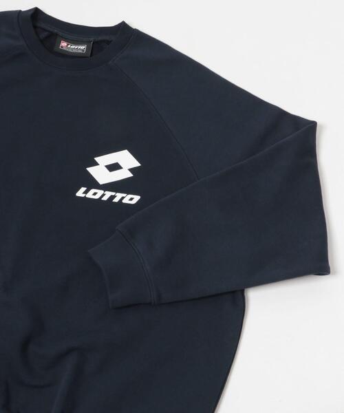 LOTTO（ロット）の「LOTTO　CLASSIC BIG LOGO PULLOVER（スウェット・メンズ・グレー/ブラック/ネイビー・MEDIUM/LARGE/X-LARGE）」の11枚目の写真