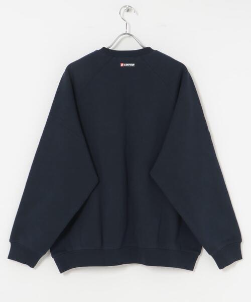 LOTTO（ロット）の「LOTTO　CLASSIC BIG LOGO PULLOVER（スウェット・メンズ・グレー/ブラック/ネイビー・MEDIUM/LARGE/X-LARGE）」の12枚目の写真
