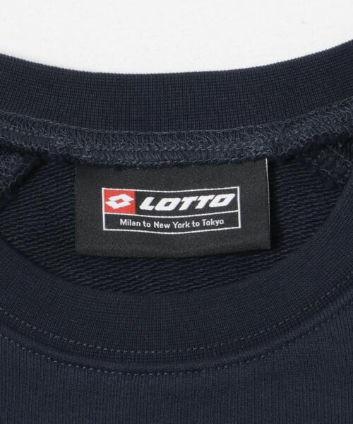 LOTTO（ロット）の「LOTTO　CLASSIC BIG LOGO PULLOVER（スウェット・メンズ・グレー/ブラック/ネイビー・MEDIUM/LARGE/X-LARGE）」の14枚目の写真