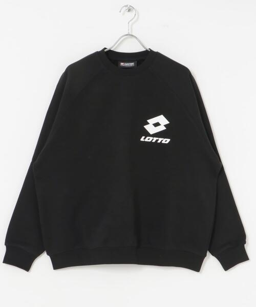 LOTTO（ロット）の「LOTTO　CLASSIC BIG LOGO PULLOVER（スウェット・メンズ・グレー/ブラック/ネイビー・MEDIUM/LARGE/X-LARGE）」の16枚目の写真