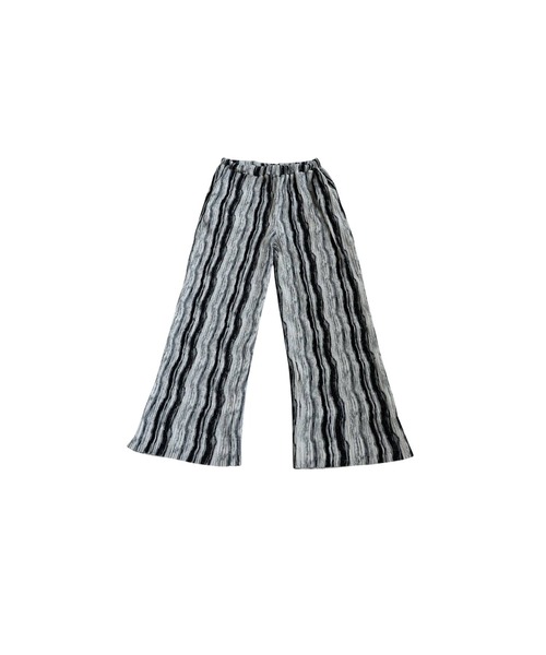antiqua（アンティカ）の「ストライプ風プリーツパンツ（その他パンツ・レディース・ブラウン系その他/ブラック系その他・ONESIZE）」の8枚目の写真