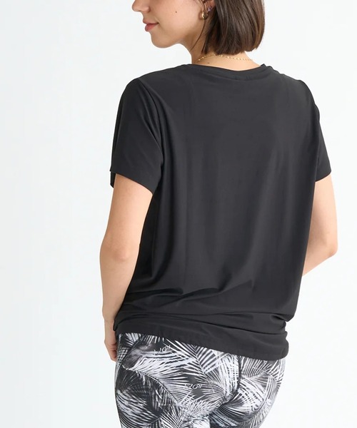 tシャツ 「ROXY/ロキシー」25SS YOUR FLAVA TEE/水陸両用速乾ドローコート付き半袖Tシャツ(ラッシュガード) レディース ROXY/ロキシー】25SS YOUR FLAVA TEE/水陸両用速乾ドローコート