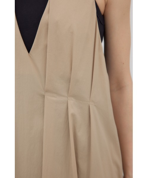 crie conforto(クリーコンフォルト)の「バックハンギングジャンスカ(ワンピース・レディース・ベージュ/ブラック・FREE)」の11枚目の写真