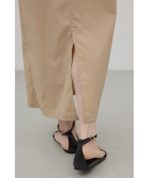 crie conforto(クリーコンフォルト)の「バックハンギングジャンスカ(ワンピース・レディース・ベージュ/ブラック・FREE)」の14枚目の写真