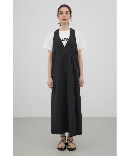 crie conforto(クリーコンフォルト)の「バックハンギングジャンスカ(ワンピース・レディース・ベージュ/ブラック・FREE)」の18枚目の写真