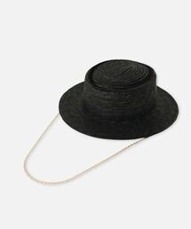 allureville（アルアバイル）の「CHAIN HAT（ハット）」