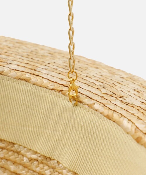 allureville（アルアバイル）の「CHAIN HAT（ハット・レディース・ベージュ系その他・FREE）」の5枚目の写真