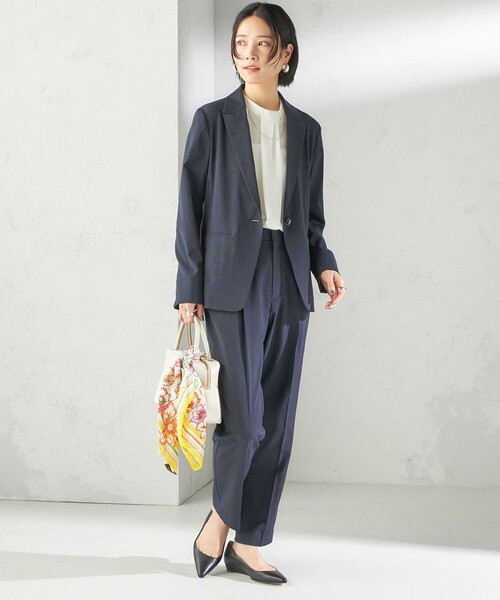 THE SUIT COMPANY【手洗い可】パンツスーツ セットアップ L PERFORMANCE SUIT／ジャケット＆パンツセットアップ