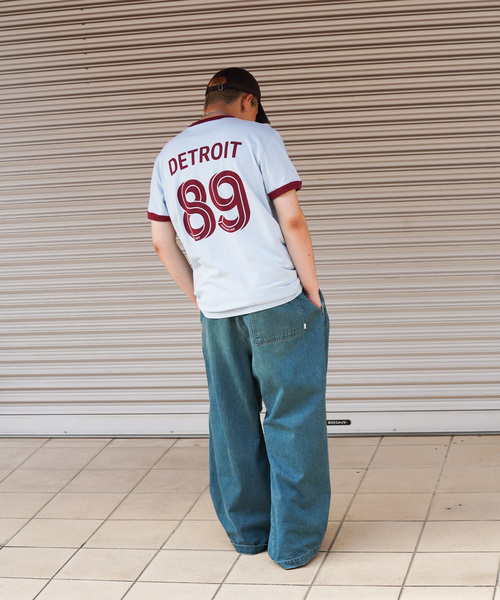 Carhartt(カーハート)の「Carhartt/カーハートダブルアイピ/S/S 89 RINGER T-SHIRT(Tシャツ/カットソー・メンズ・サックスブルー/ネイビー・LARGE/MEDIUM)」の10枚目の写真