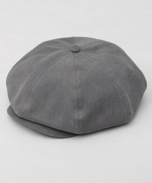 CELEB（セレブ）の「ビッグシルエット キャスケットハンチング ダックキャンバス（キャスケット・メンズ・グレー/ブラック/カーキ・FREE）」の5枚目の写真
