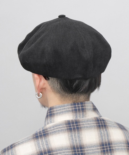 CELEB（セレブ）の「ビッグシルエット キャスケットハンチング ダックキャンバス（キャスケット・メンズ・グレー/ブラック/カーキ・FREE）」の16枚目の写真