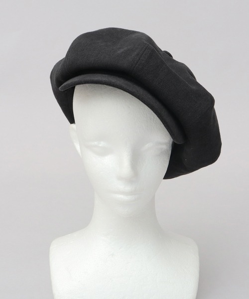 CELEB（セレブ）の「ビッグシルエット キャスケットハンチング ダックキャンバス（キャスケット・メンズ・グレー/ブラック/カーキ・FREE）」の10枚目の写真