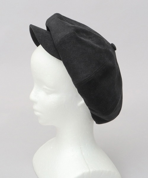 CELEB（セレブ）の「ビッグシルエット キャスケットハンチング ダックキャンバス（キャスケット・メンズ・グレー/ブラック/カーキ・FREE）」の11枚目の写真