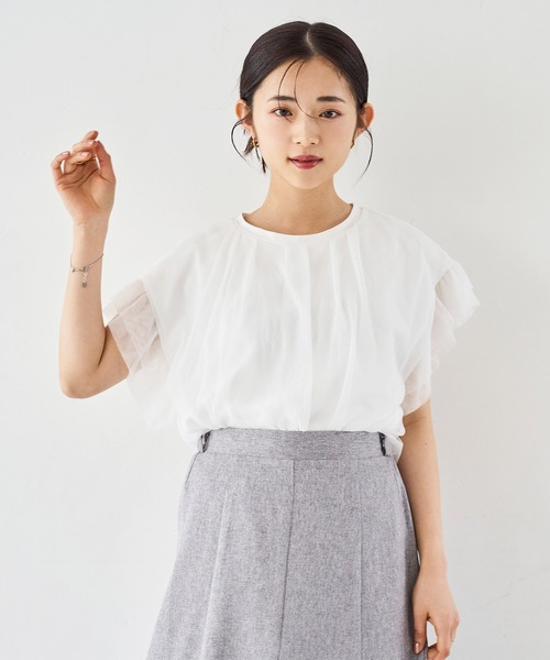 トップス milou THROW by SLY | 【THROW】ARM DESIGN MG トップス (ニット
