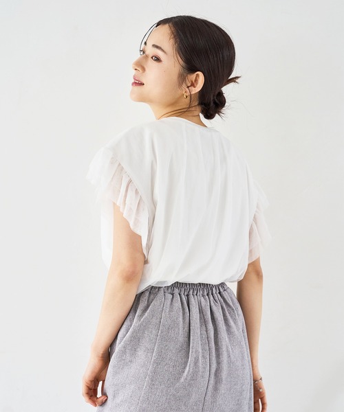 トップス milou THROW by SLY | 【THROW】ARM DESIGN MG トップス (ニット