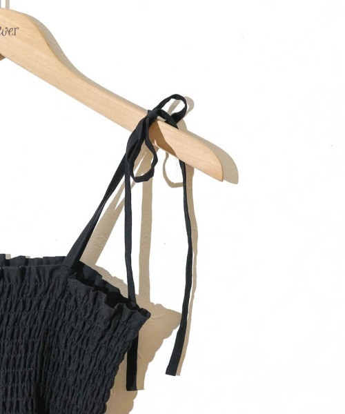 flower（フラワー）の「ナチュラルキャミワンピース5（ワンピース・レディース・アイボリー/ブラック/グレー・FREE）」の22枚目の写真