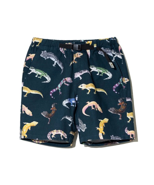 【新品】Go Slow Caravan 総柄プリントイージーショーツ 柴犬 go slow caravan ゴースローキャラバン キャンバス総柄プリント