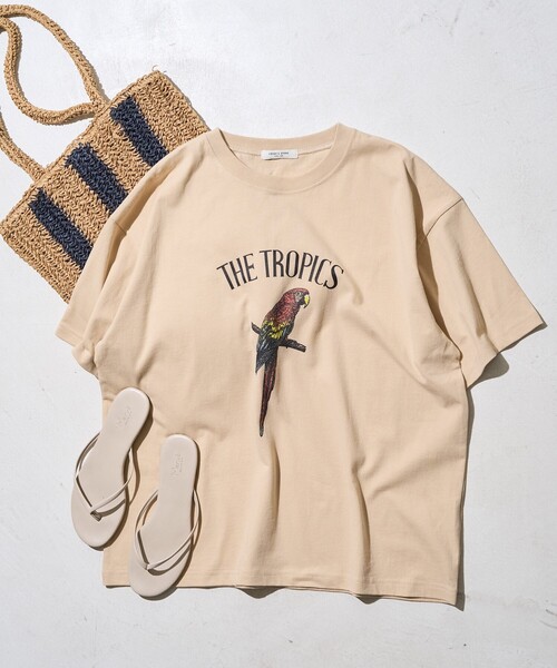 セール】アニマルプリント Tシャツ/SAFARI Tシャツ/サファリT