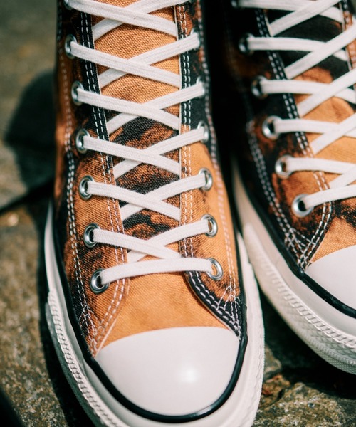 コンバース ALL STAR AGED ブリーチドキャンバス HI 一点もの◎ ALL STAR AGED BLEACHEDCANVAS HI/ALL STAR AGED MATERIALBLOC