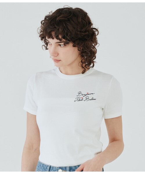 PBプリントクルーネック半袖Tシャツ（Tシャツ/カットソー