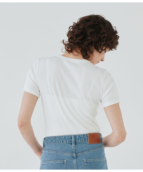 tシャツ PBプリントクルーネック半袖Ｔシャツ レディース PETIT BATEAU tシャツ PBプリントクルーネック半袖Tシャツ