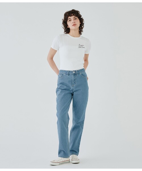 PETIT BATEAU（プチバトー）の「PBプリントクルーネック半袖Ｔシャツ（Tシャツ/カットソー・レディース・ホワイト・SMALL/MEDIUM/X-SMALL）」の9枚目の写真