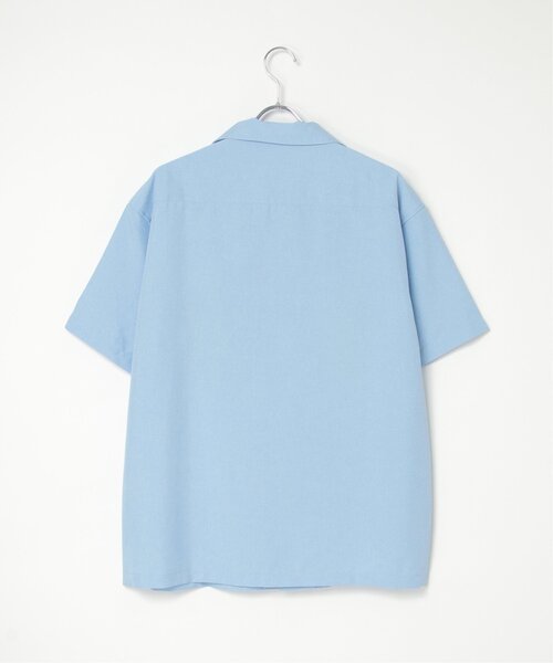ZAFUL フラワー 半袖 シャツ【送料込み】 セール】フラワー刺繍半袖シャツ(シャツ/ブラウス