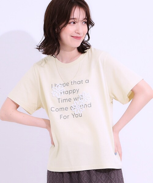 セール】【S-LL】選べる4柄 デザイン刺繍アソートTシャツ（T