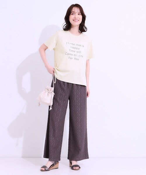 【刺繍が可愛い♪】CHANEL 24A LOOK26 Tシャツ fit=scale-down,w=1200