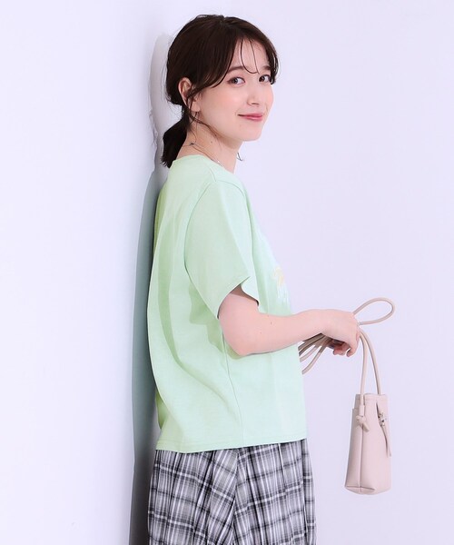 Rady❤️BIG刺繍ロゴTシャツ❤️新品❤️ ゆるロゴ発泡プリント＆刺繍BIGTシャツ(day254861) ネコポス発送