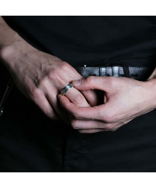 JAM HOME MADE（ジャムホームメイド）の「【受注生産】Back to the Future/バック・トゥ・ザ・フューチャー タイムマシン タイムサーキット リング（リング・メンズ・シルバー・#13/#11/#9/#7/#21/#19/#17/#15）」の2枚目の写真