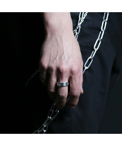 JAM HOME MADE（ジャムホームメイド）の「【受注生産】Back to the Future/バック・トゥ・ザ・フューチャー タイムマシン タイムサーキット リング（リング・メンズ・シルバー・#13/#11/#9/#7/#21/#19/#17/#15）」の3枚目の写真