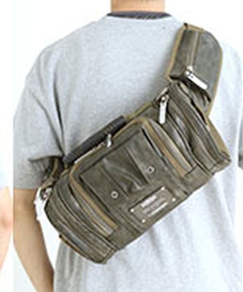 DEVICE(デバイス)の「デバイス DEVICE #DWG-50088 MAD マッドシリーズ 4way スモークヒップバッグ(バックパック/リュック・メンズ・カーキ/ブラック/ブラウン・XXXS)」の12枚目の写真