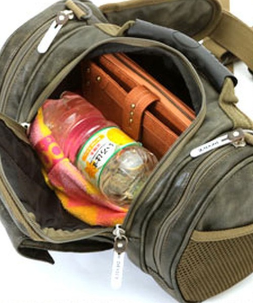 DEVICE(デバイス)の「デバイス DEVICE #DWG-50088 MAD マッドシリーズ 4way スモークヒップバッグ(バックパック/リュック・メンズ・カーキ/ブラック/ブラウン・XXXS)」の6枚目の写真