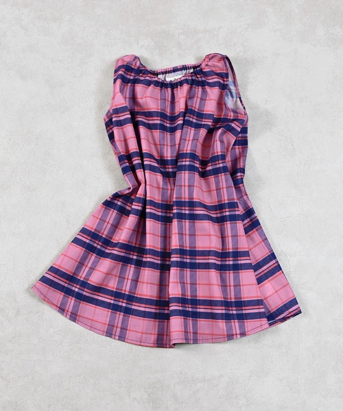 LSP WOW（エルエスピーワオ）の「【LSP WOW!】ガールズ総柄ワンピース（ワンピース・キッズ・ピンク系その他/オレンジ系その他/ブラック系その他/グリーン/ピンク/グリーン系その他/ネイビー/ブルー系その他・80/100/110/120/130/90）」の16枚目の写真