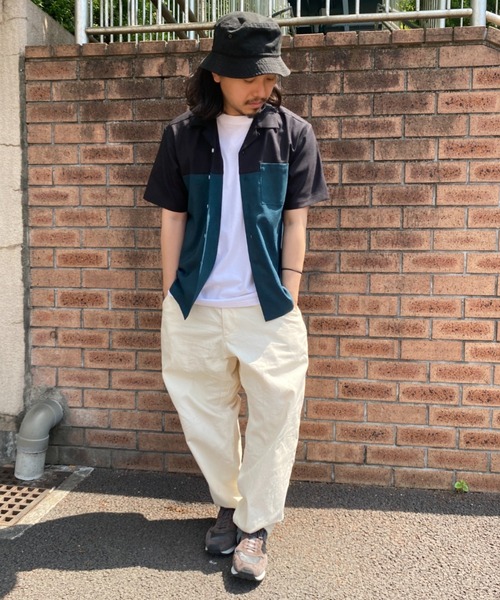 NO NEED(ノーニード)の「バイカラーシャツ(シャツ/ブラウス・メンズ・ライトグリーン/ライトグレー・S/M)」の10枚目の写真