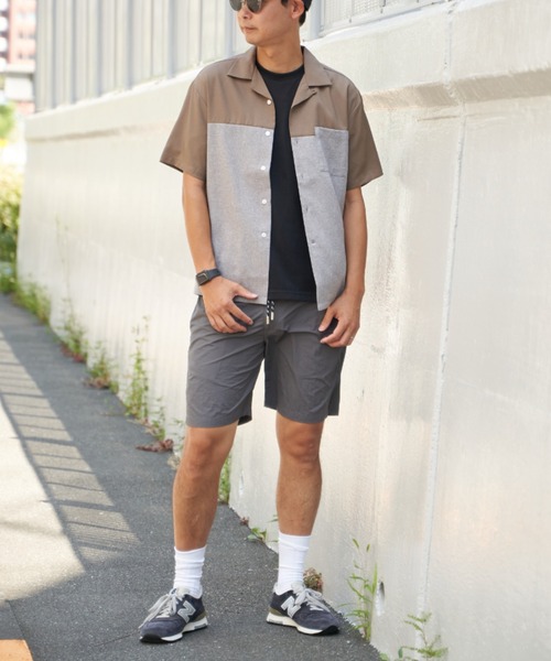 NO NEED(ノーニード)の「バイカラーシャツ(シャツ/ブラウス・メンズ・ライトグリーン/ライトグレー・S/M)」の22枚目の写真