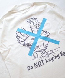 Fortune Island Golf（フォーチューンアイランドゴルフ）の「【Fortune Island Golf/フォーチューンアイランドゴルフ】CHICKEN LAYNG EGG MOCKNECK L/S　ゴルフ　モックネック　ロンT　バックプリント　ブランドロゴ（Tシャツ/カットソー）」