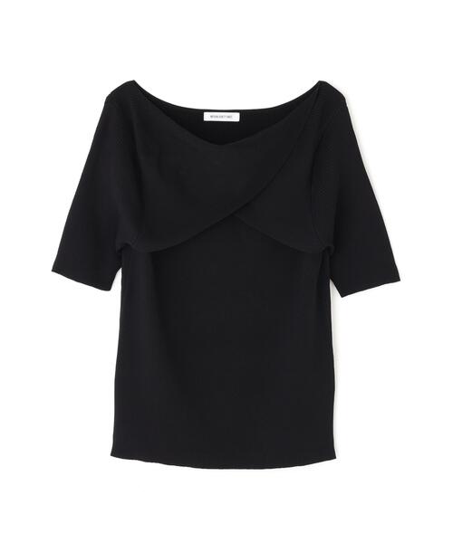NATURAL BEAUTY BASIC(ナチュラルビューティーベーシック)の「◇ツイストドレープニット(ニット/セーター・レディース・オフホワイト/ブルー/ブラック・FREE)」の11枚目の写真