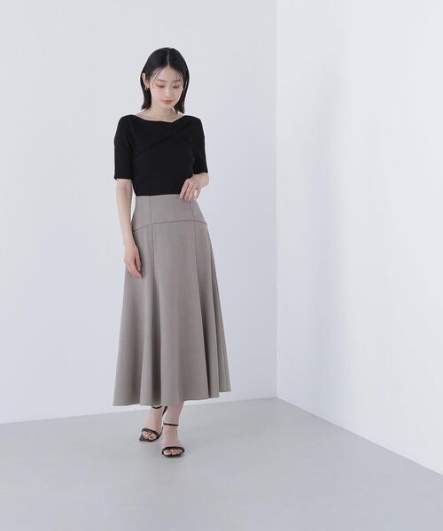NATURAL BEAUTY BASIC(ナチュラルビューティーベーシック)の「◇ツイストドレープニット(ニット/セーター・レディース・オフホワイト/ブルー/ブラック・FREE)」の14枚目の写真
