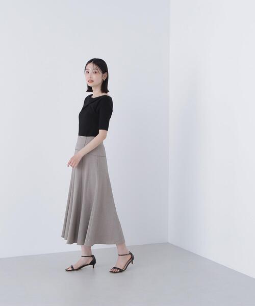 NATURAL BEAUTY BASIC(ナチュラルビューティーベーシック)の「◇ツイストドレープニット(ニット/セーター・レディース・オフホワイト/ブルー/ブラック・FREE)」の16枚目の写真