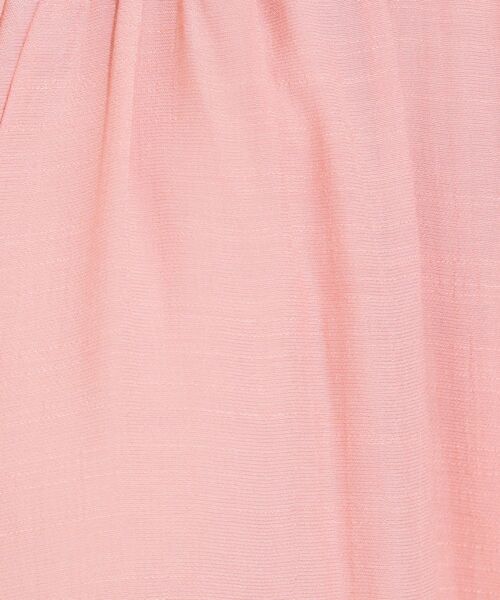 SHOO・LA・RUE(シューラルー)の「【洗える/S-LL/ひんやり】ふんわり軽やかに 前あきロングシャツ(ワンピース・レディース・レッド系1/ベージュ/ネイビー/ブルー・04/03/02/01)」の16枚目の写真