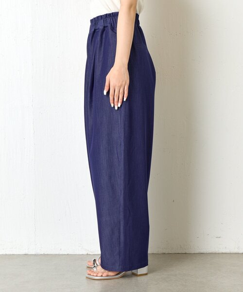 Jena espace merveilleux(ジェナ エスパスメルヴェイユ)の「【ムレないベタつかない!】デニムライクカーブパンツ(その他パンツ・レディース・ブルー/ネイビー・FREE)」の18枚目の写真