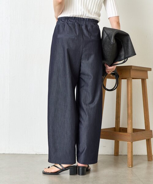 room306contemporary カーブデニムパンツ　M room306 CONTEMPORARY / Curve Black Denim Pants