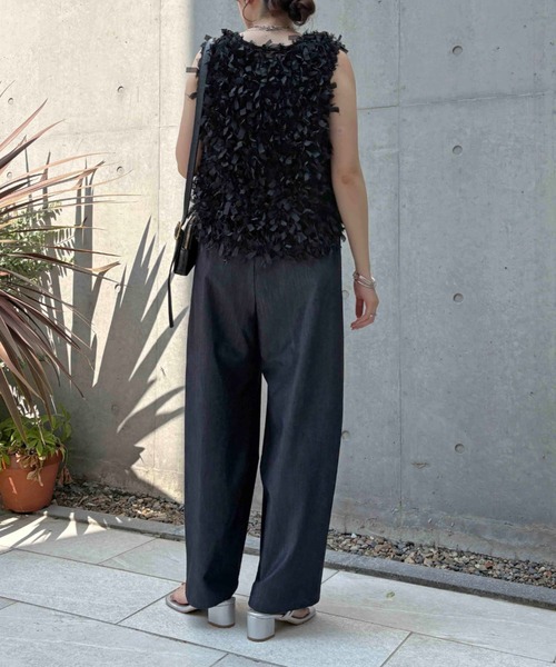 jena espace merveilleux　カーブデニムパンツ Jena espace merveilleux｜【大人気リバイバル】カーブデニム