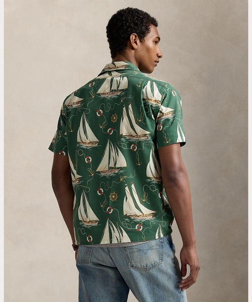 POLO RALPH LAUREN(ポロ ラルフ ローレン)の「クラシック フィット セールボート オックスフォード キャンプ シャツ(シャツ/ブラウス・メンズ・マルチ・L/S/M/XL/XS/XXL)」の5枚目の写真