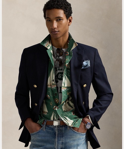 POLO RALPH LAUREN(ポロ ラルフ ローレン)の「クラシック フィット セールボート オックスフォード キャンプ シャツ(シャツ/ブラウス・メンズ・マルチ・L/S/M/XL/XS/XXL)」の7枚目の写真