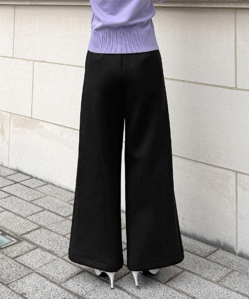JENNE(ジェンヌ)の「日本製ワイドパンツ(その他パンツ・レディース・グレー/ブラック/ネイビー/ホワイト・SMALL/MEDIUM/LARGE)」の7枚目の写真